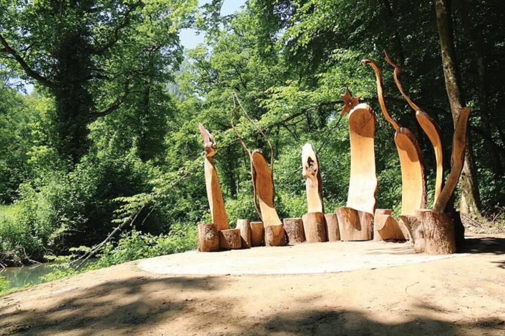 Le repaire des belettes Vallée de Rabais Virton Extérieur photo